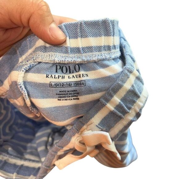 Polo Ralph Lauren Striped Shorts - Kids Size Large (12-14) - Picture 3 of 5